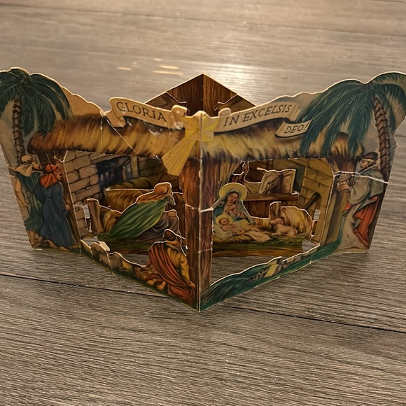 Lot vintage antique Christmas cards ephemera paper celluloid popup 3-d - Picture 13 of 16